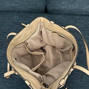 Coach leather tote bag